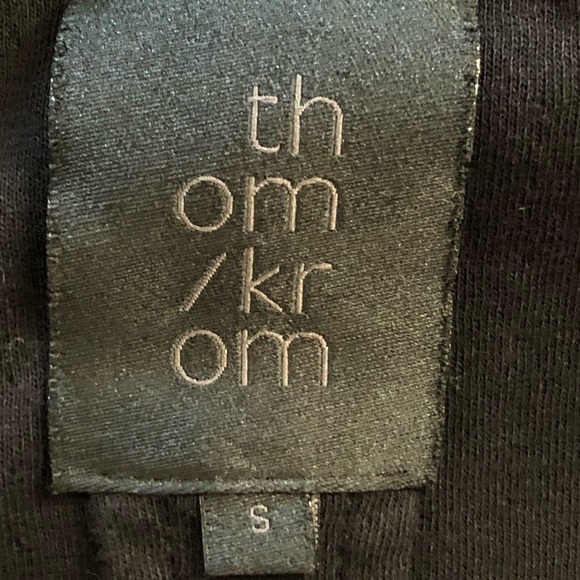 ThomKrom Black three-quarter sleeve jacket size S - Picture 4 of 6